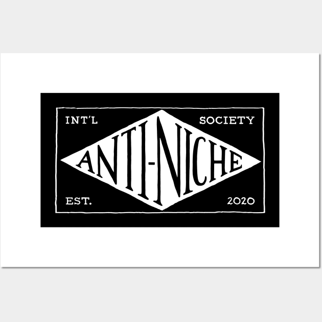 ANS-01B Anti-Niche Society Wall Art by Anti-Niche Society